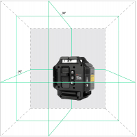 ���������������� �������� ������� ADA LaserTANK 3-360 GREEN Zero Edition